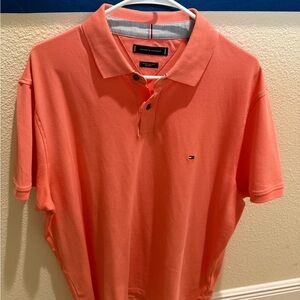 Tommy Hilfiger Men's Coral Polo Shirt
